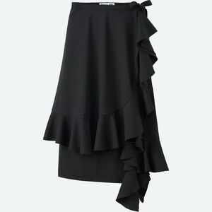 JW Anderson x Uniqlo Black Ruffle Skirt purchased in Japan